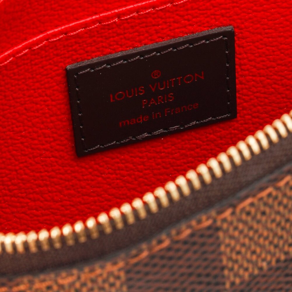 Louis Vuitton Brown Damier Ebene Cosmetic Pouch N47516 - Picture 9 of 11